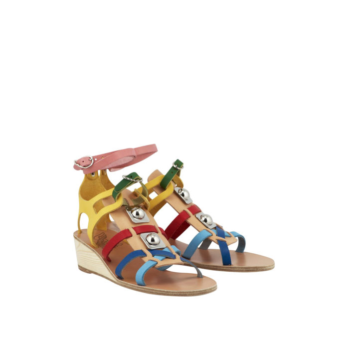 ANCIENT GREEK X PETER PILOTTO GLADIATOR 4,5 CM WEDGES SANDAL SIZE 38 - Image 1