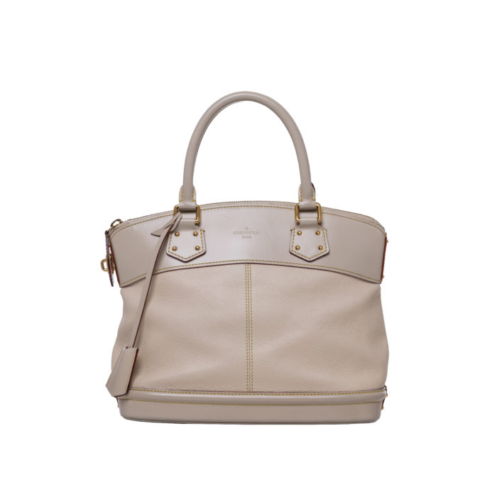 LOUIS VUITTON SUHALI LOCKIT BAG IN WHITE CREAM SIZE MM 2006 - Image 1