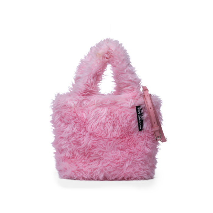 BALENCIAGA EVERYDAY TOTE FUR PINK - Image 1