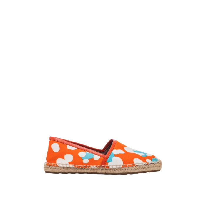 RED VALENTINO ESPADRILLES ORANGE SIZE 35 - Image 2