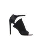 BALENCIAGA SANDAL PLAST SCUIO NEOPRENE HEELS 10,5CM IN BLACK SIZE 35 - Image 2