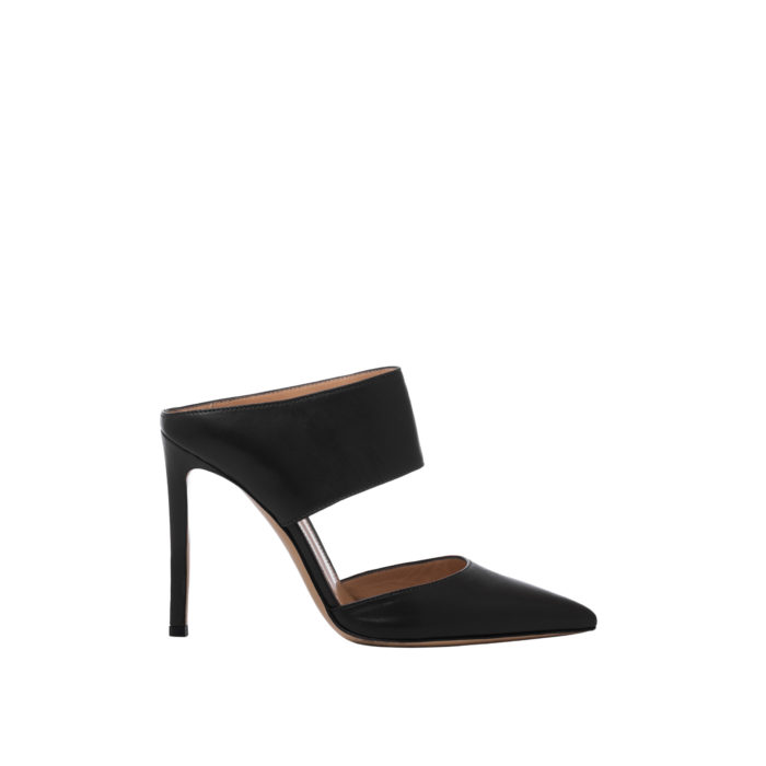 GIANVITTO ROSSI SANDAL HEELS 10CM IN BLACK SIZE 35,5 - Image 2