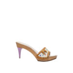 LOUIS VUITTON X TAKASHI MURAKAMI KITTEN SANDAL HEEL 6CM MULTICOLOR SIZE 38,5 - Image 2