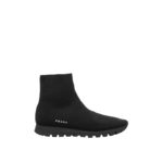 NBU PRADA SOCK HIGH KNIT TRAINERS SHOES BLACK SIZE 37 - Image 2