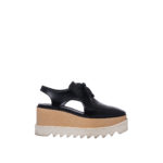 STELLA MCCARTNEY ELYSE PLATFORM SNEAKERS HEELS 8CM BLACK SIZE 35,5 - Image 2