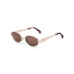 CELINE OVAL TRIOMPHE METAL 01 SUNGLASSES ROSE GOLD - Image 3