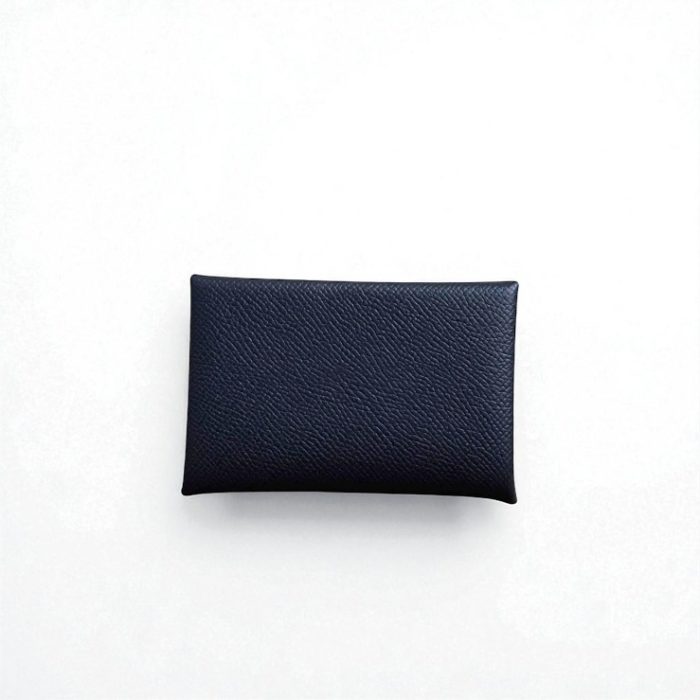 HERMES CALVI EPSOM LEATHER CARD CASE - Image 1