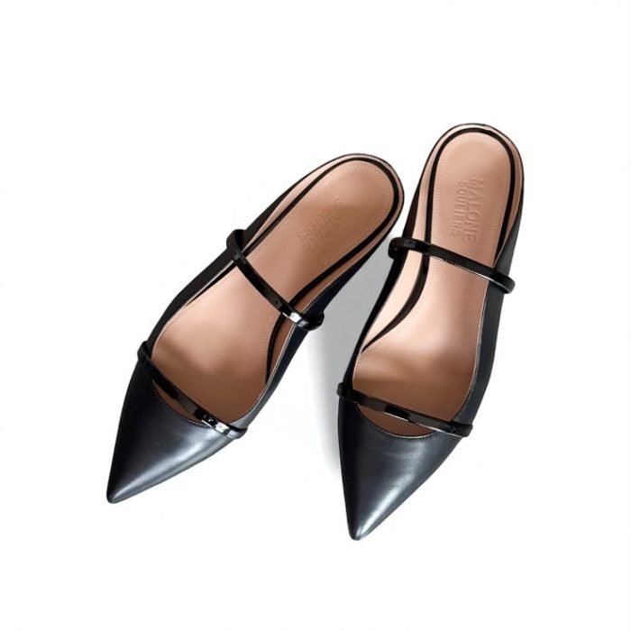 MALONE SOULIERS MAUREEN FLAT ALL BLACK - Image 2
